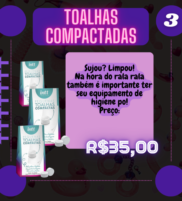 Toalhas Compactas