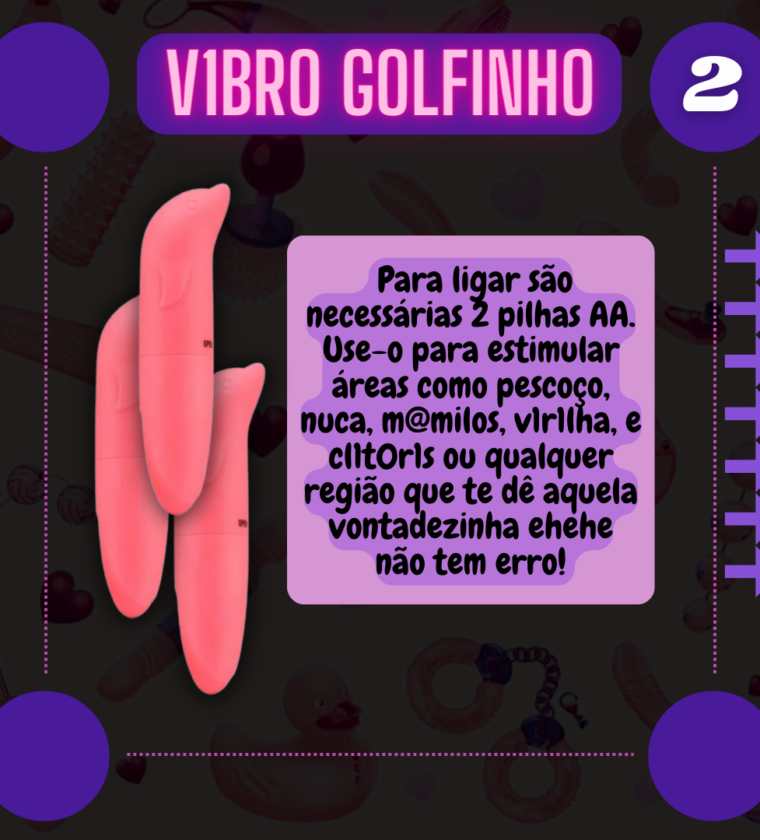 Vibrador Golfinho