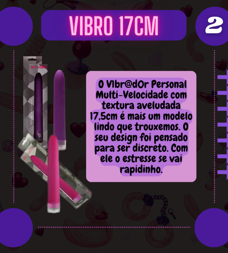 Vibrador 17cm