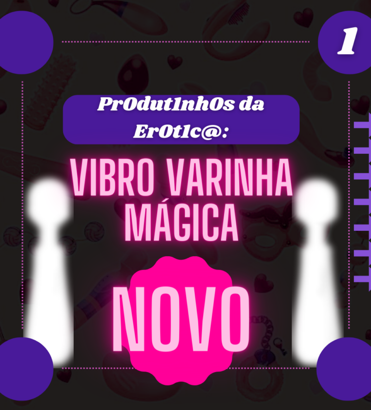 Vibrador Varinha Mágica